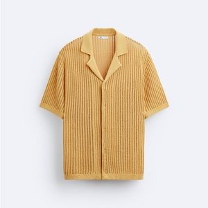 Crochet Textured Shirt from Zara